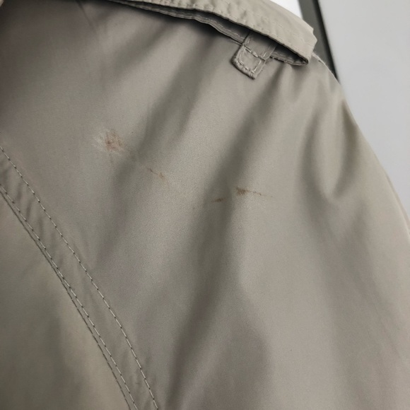 $1680 Burberry Brit trench rain check coat Sz 8 - Picture 6 of 10